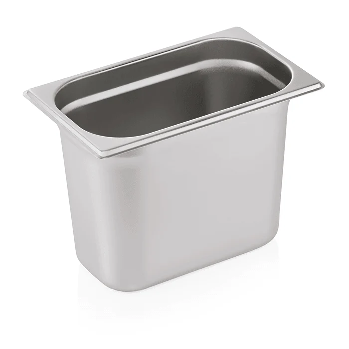 Tava GN inox 1/4 adancime 200 mm., 5.5 l