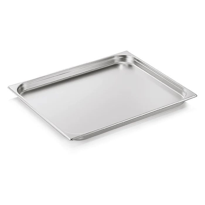 Tava GN inox 2/1 adancime 40 mm., 10 l