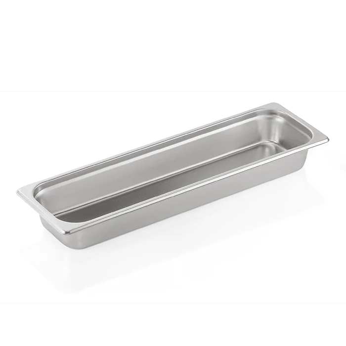 Tava GN inox 2/4 adancime 65 mm., 3.6 l