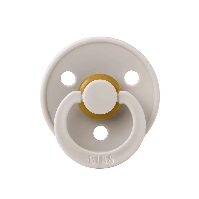 BIBS Rund Colour Sut - Str. 2 - Naturgummi - Mushroom