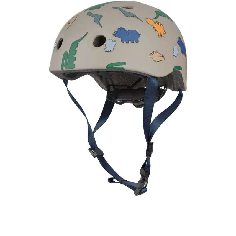 Liewood Hilary Bike Helmet - Dinosaurs/Mist Puncture Protection