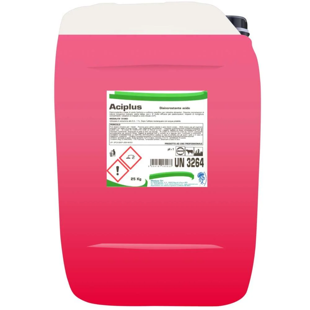 Detartrant Profesional cu Acid Fosforic și Acid Sulfuric Aciplus 30 L