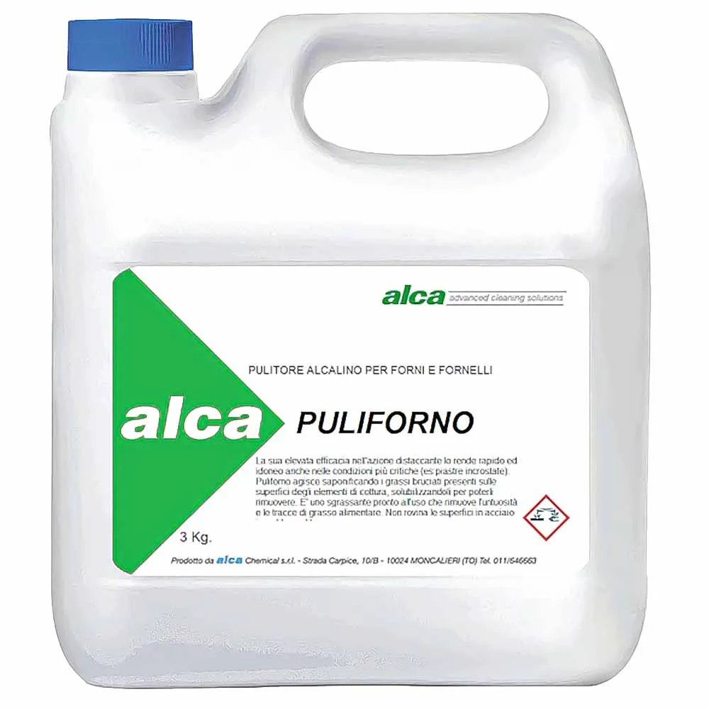 Detergent alcalin pentru cuptoare și aragaze Puliforno 3 L HACCP