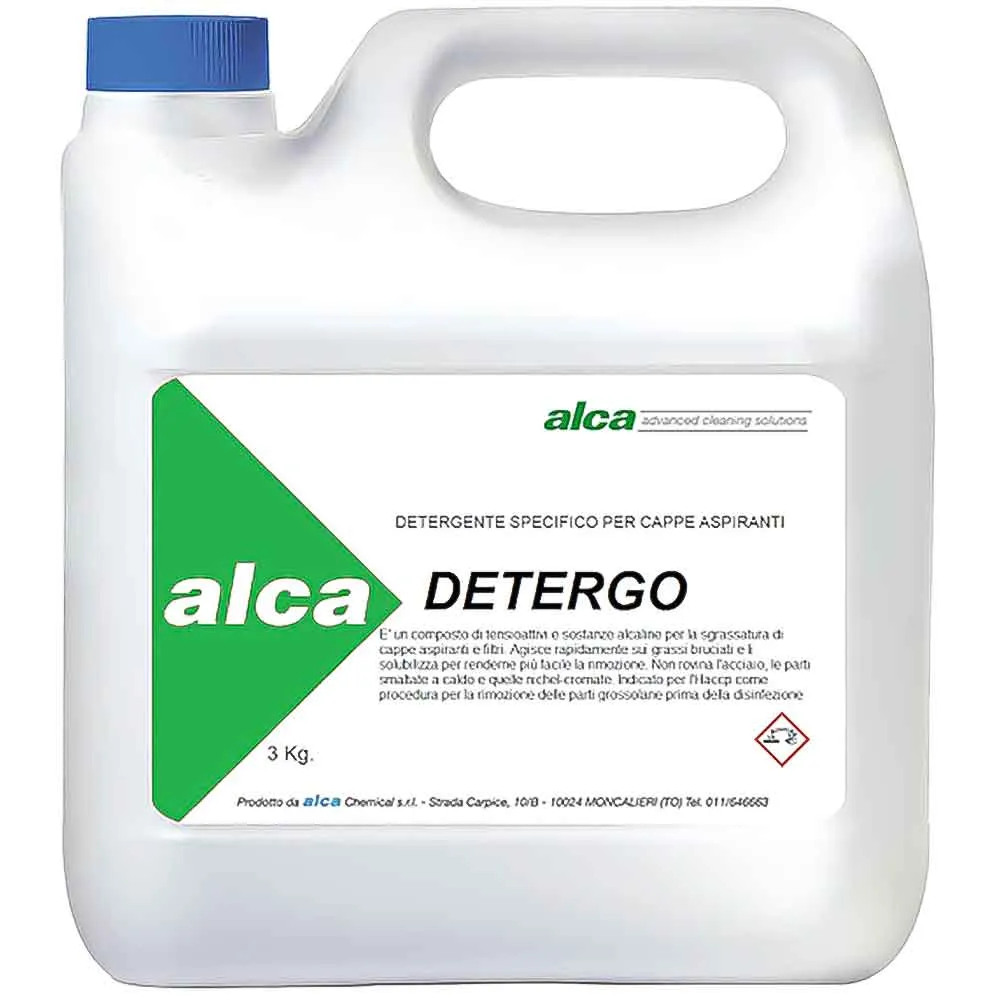 Detergent Profesional pentru Hote Aspirante și Filtre Detergo 3 Kg