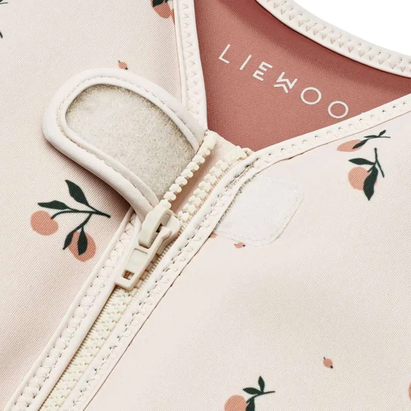 Liewood Dove Badevest - Peach/Sea Shell