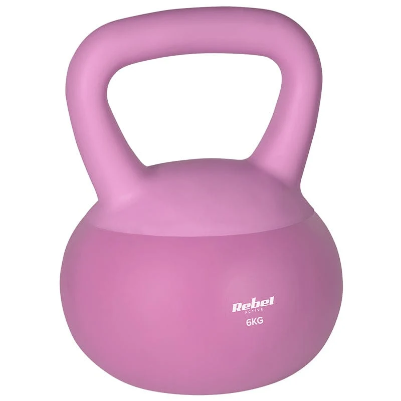 Kettlebell Rebel RBA-2333-06 | Kettlebell Vinil 6 Kg Rebel Active
