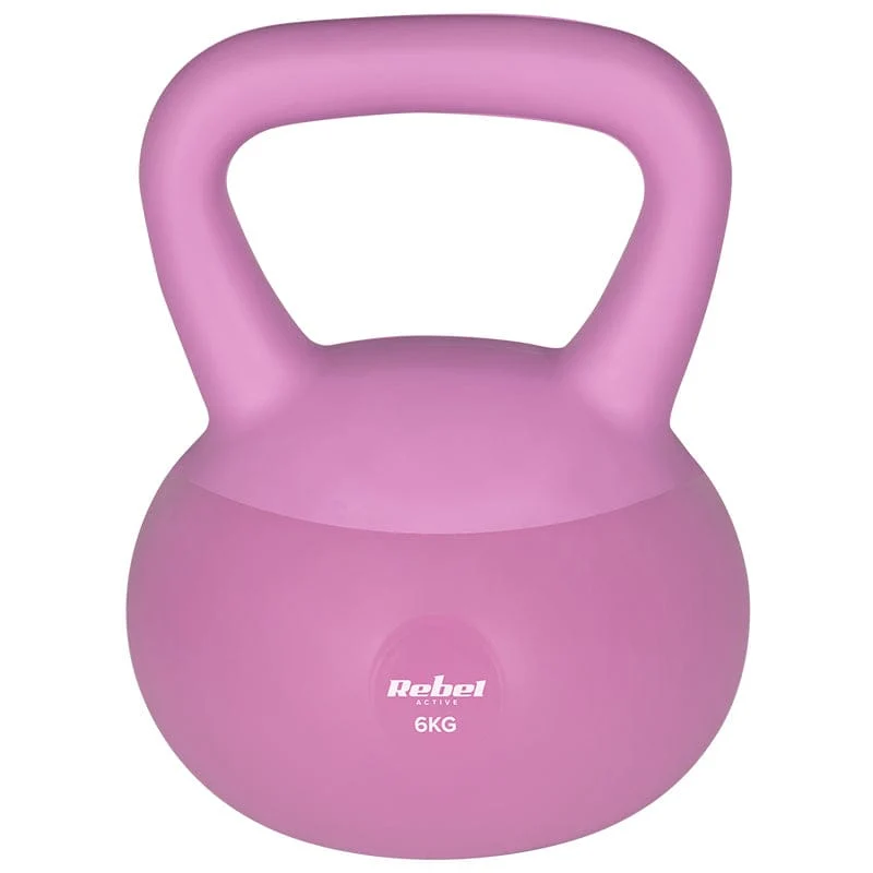 Kettlebell Rebel RBA-2333-06 | Kettlebell Vinil 6 Kg Rebel Active