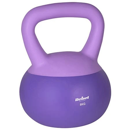 Kettlebell Rebel RBA-2333-08 | Kettlebell Vinil 8 Kg Rebel Active