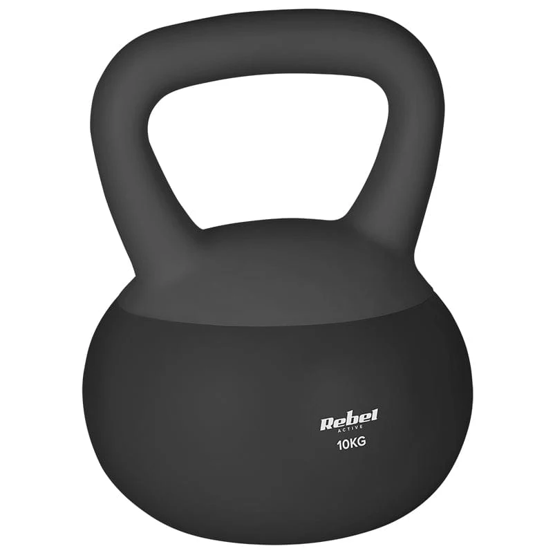 Kettlebell Rebel RBA-2333-10 | Kettlebell Vinil 10 Kg Rebel Active