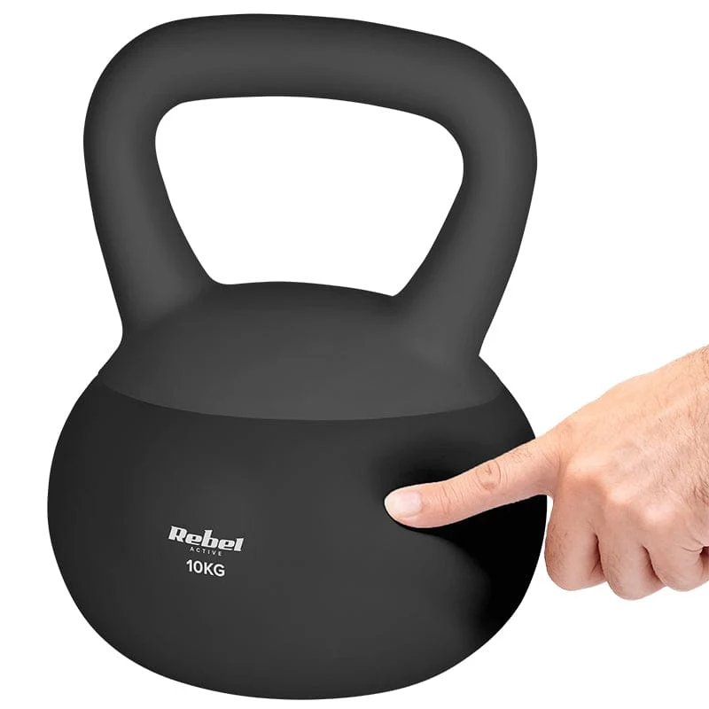 Kettlebell Rebel RBA-2333-10 | Kettlebell Vinil 10 Kg Rebel Active