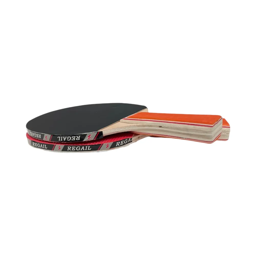 Set palete tenis de masă Regail, 2 palete + 2 mingi ping pong