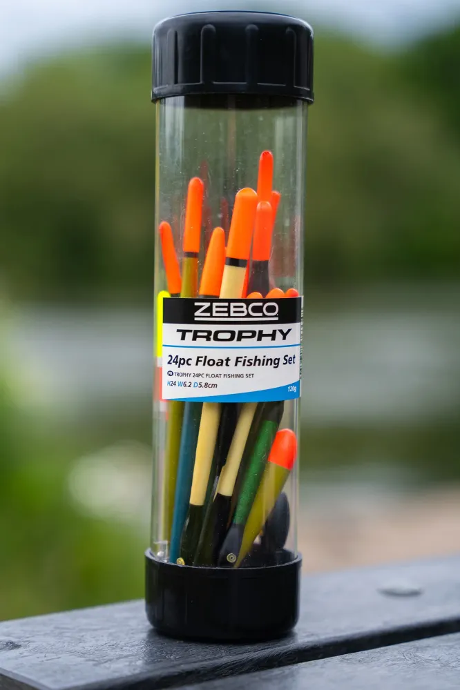 ZEBCO 24PCS FLOAT FISHING SET