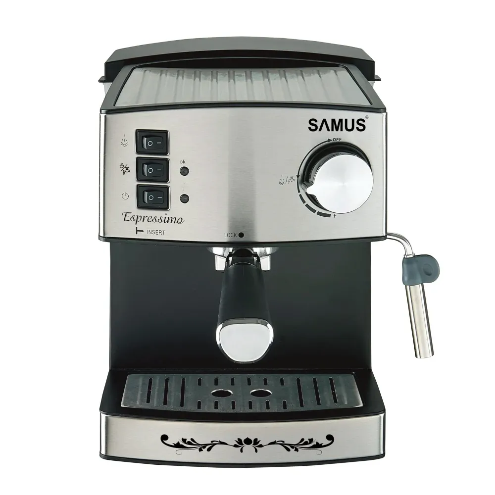 Espressor Automat Samus ESPRESSIMO SILVER | 850W, 15 Bari, 1600ml