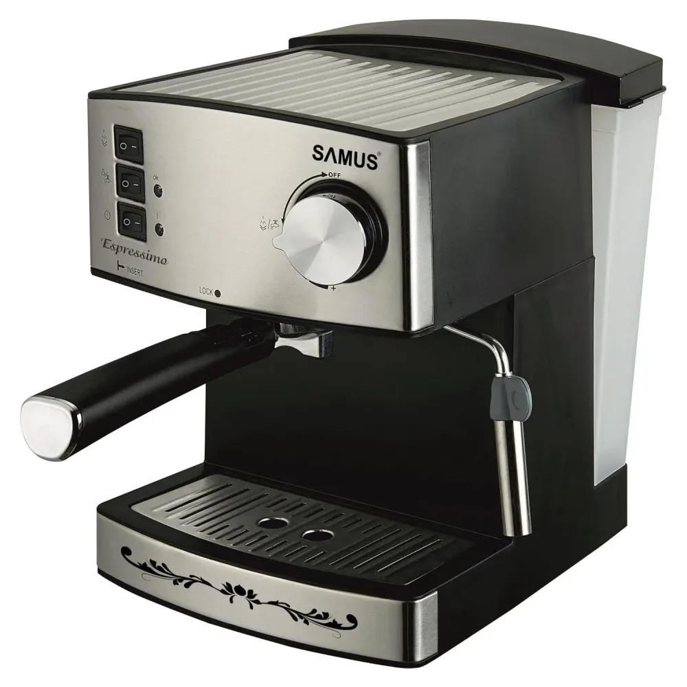 Espressor Automat Samus ESPRESSIMO SILVER | 850W, 15 Bari, 1600ml