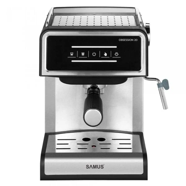Espressor Manual Samus OBSESSION 20 | 850W, 1.6L, 20 bari, Inox