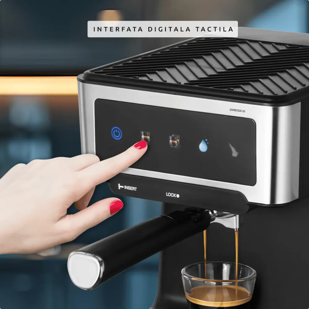 Espressor Samus Espressia 20 | 20 Bari, 850W, Negru