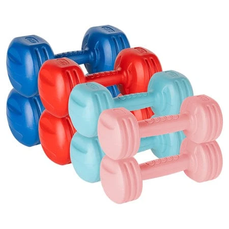 Accesorii fitness Rebel RBA-2310 | Gantera Compozit Set 8 Buc 20kg Rebel Active