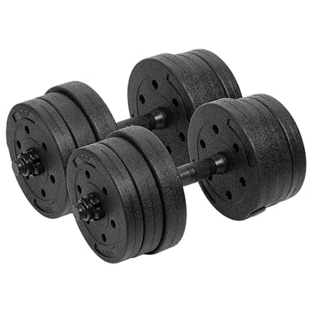 Accesorii fitness Rebel RBA-2328-10 | Set 2 Gantere Reglabile 2x10kg Rebel Active