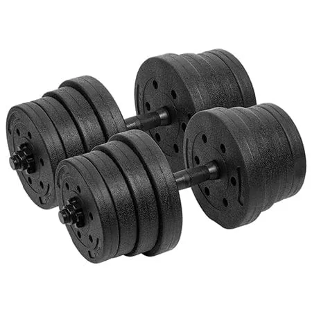 Accesorii fitness Rebel RBA-2328-15 | Set 2 Gantere Reglabile 2x15kg Rebel Active