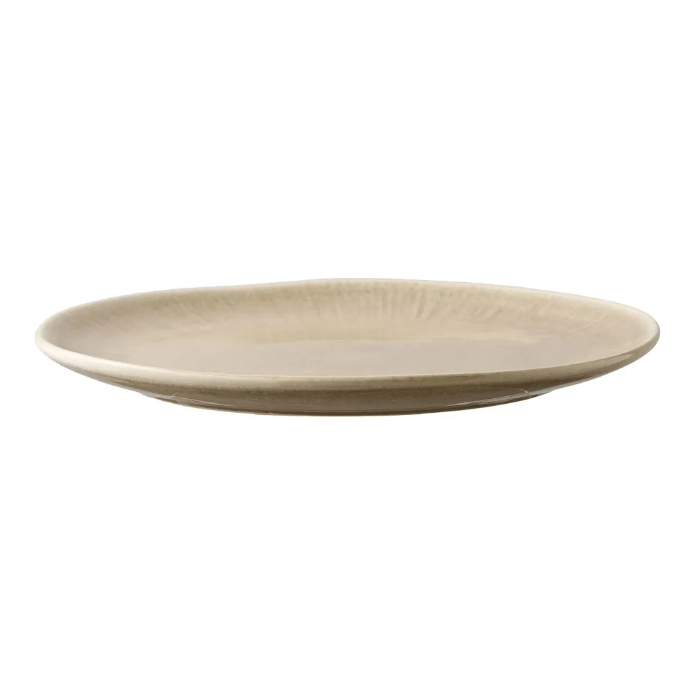 Viola Farfurie pentru cina, ceramica, bej ø27 cm, set de 4