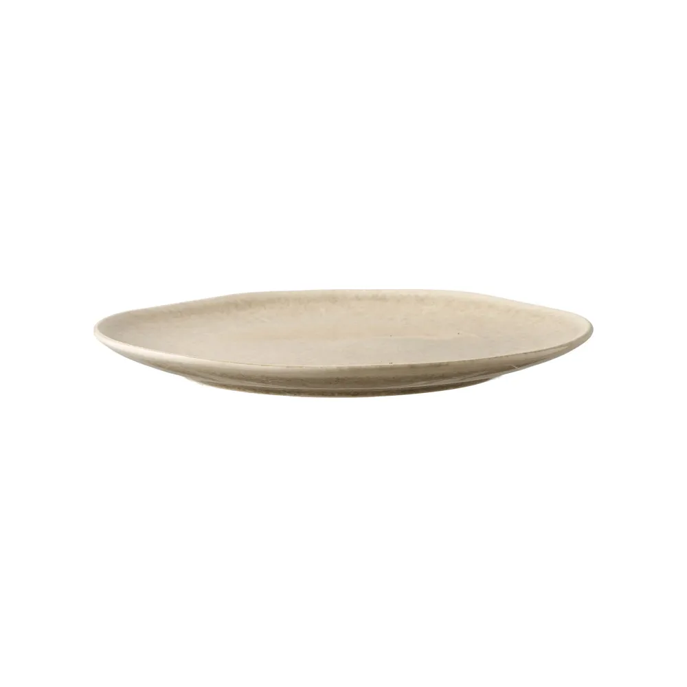 Viola Farfurie de pranz ceramica, bej ø21 cm, set de 4