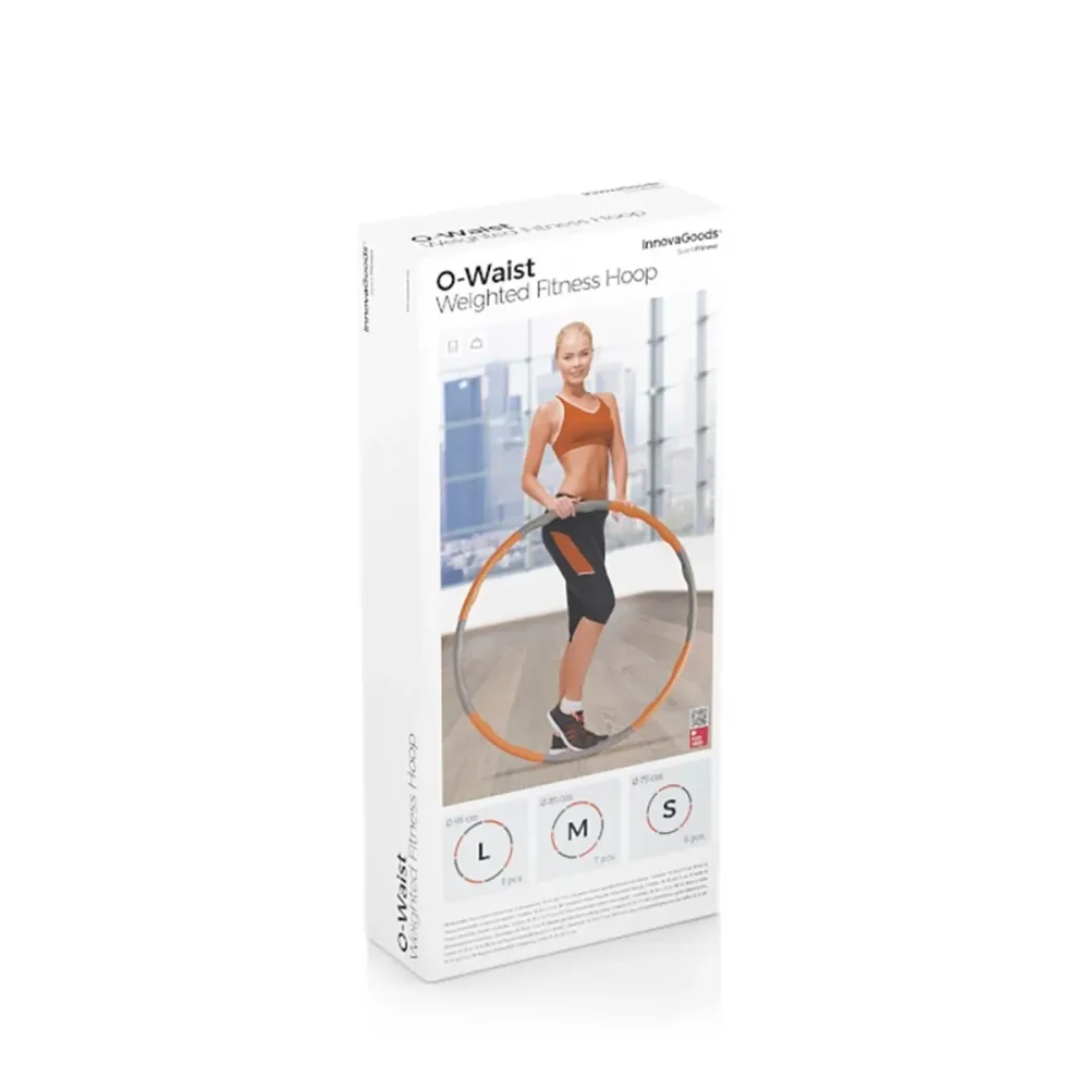 Cerc de fitness acoperit cu spumă, detașabil O-Waist InnovaGoods