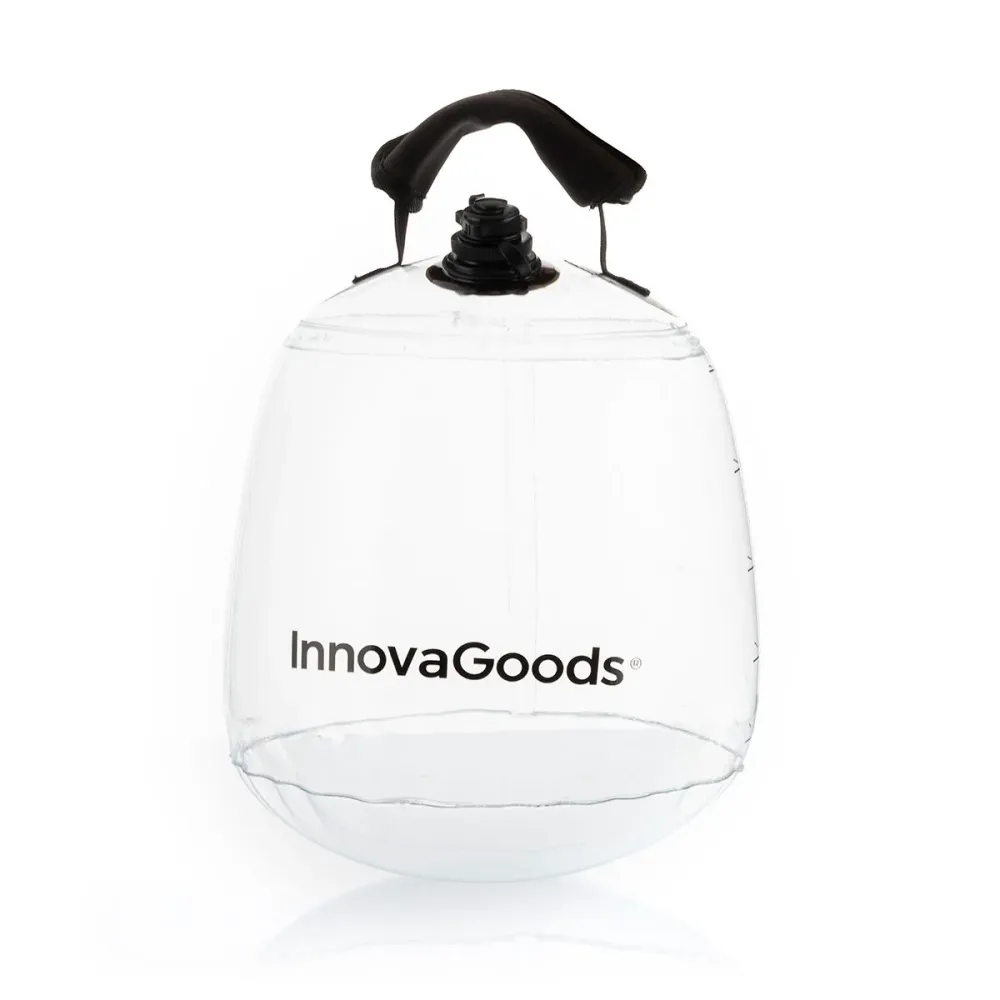 Kettlebell cu apă pentru antrenament fitness cu ghid de exerciții Fibell InnovaGoods
