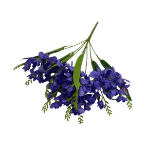 Flori Artificiale Buchet Frezii Mov