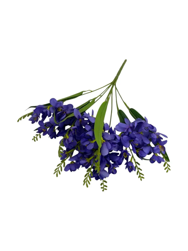 Flori Artificiale Buchet Frezii Mov