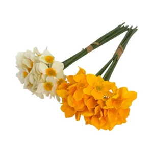 Flori Artificiale Narcise Buchet 6 Legate