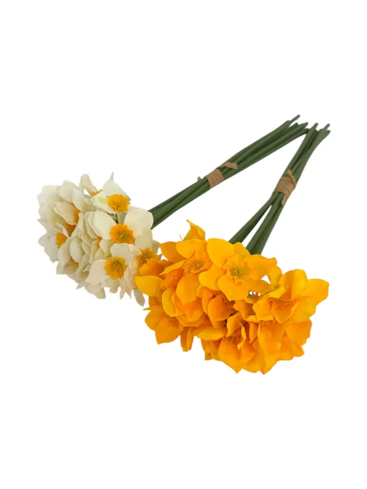 Flori Artificiale Narcise Buchet 6 Legate