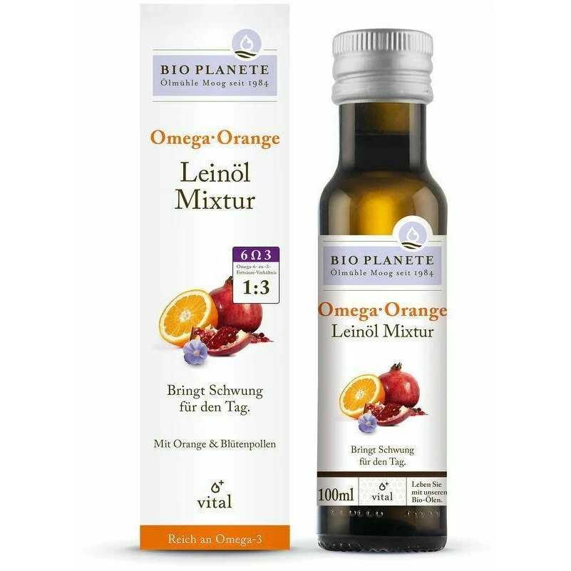 Amestec de ulei de Omega Orange bio 100ml Bio Planete