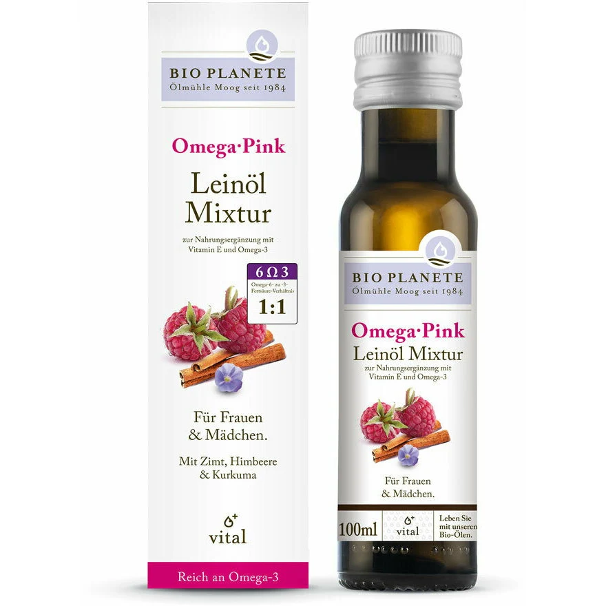 Amestec de ulei de Omega Pink bio 100ml Bio Planete