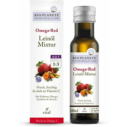 Amestec de ulei de Omega Red bio 100ml Bio Planete