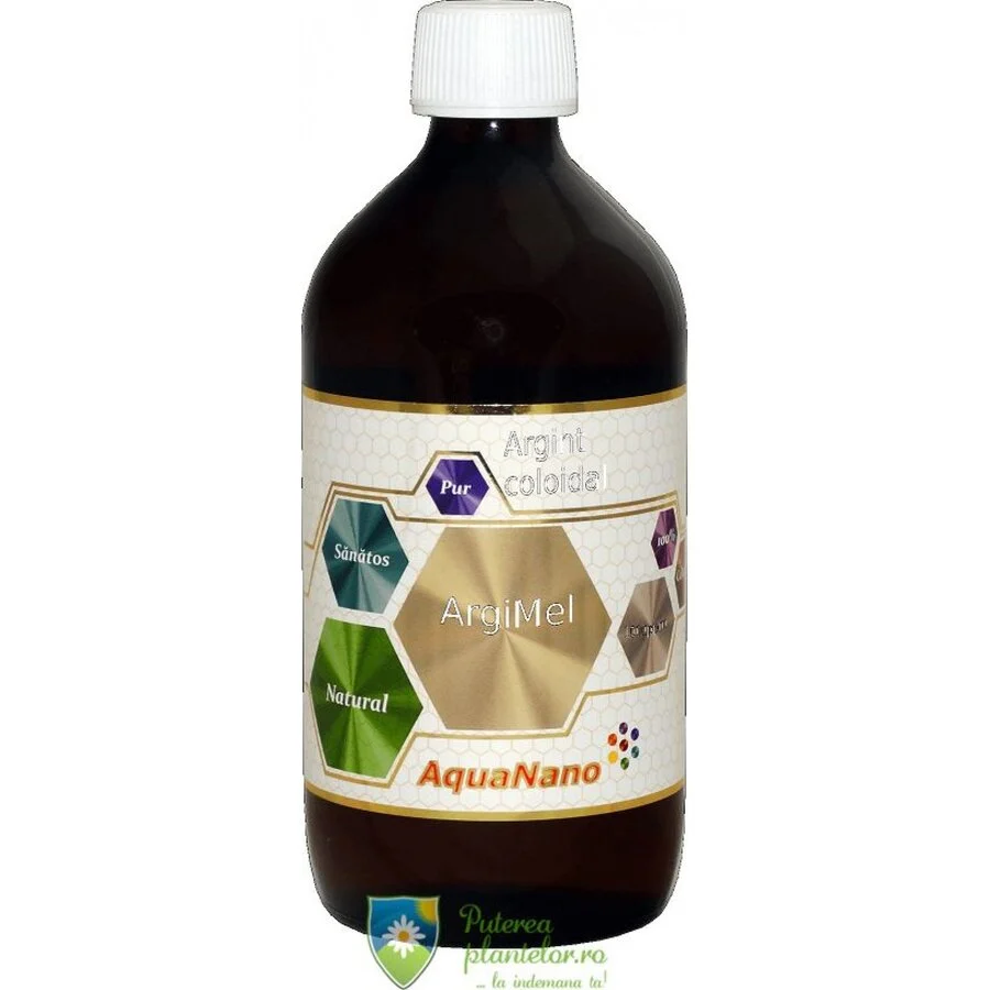 Argint coloidal concentrat miere ArgiMel 50 ml
