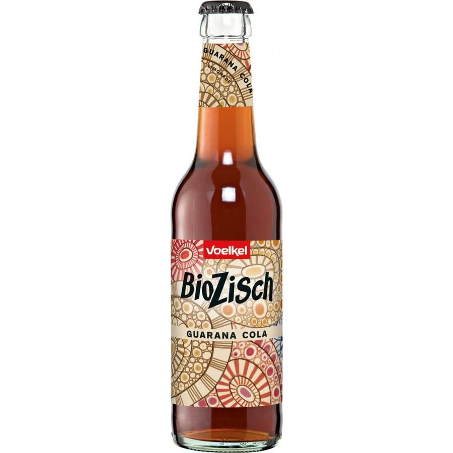 Bautura carbogazoasa BIO cu guarana si cola, 330ml VOELKEL