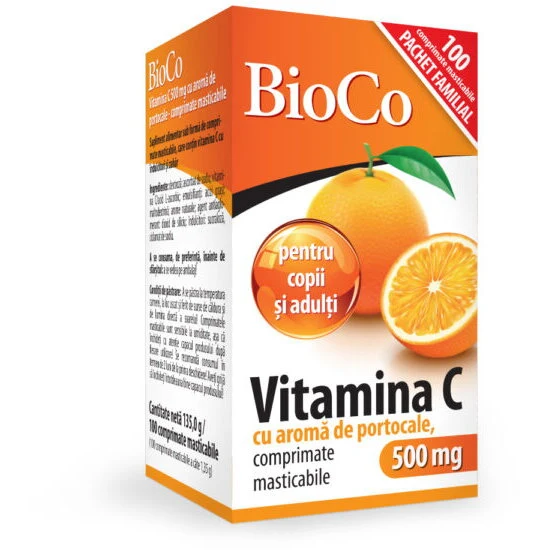 BioCo Vit C 500mg x 100 cpr mast