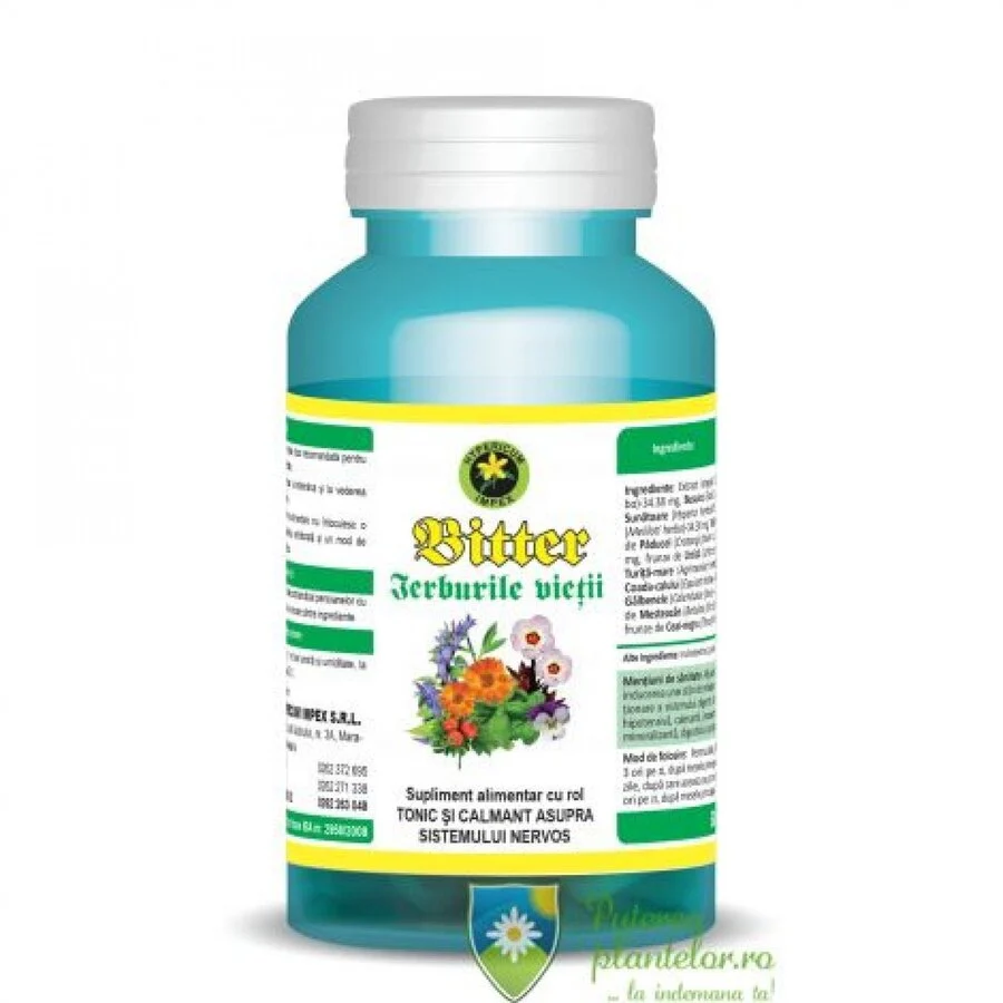 Bitter ierburile vietii 60 capsule