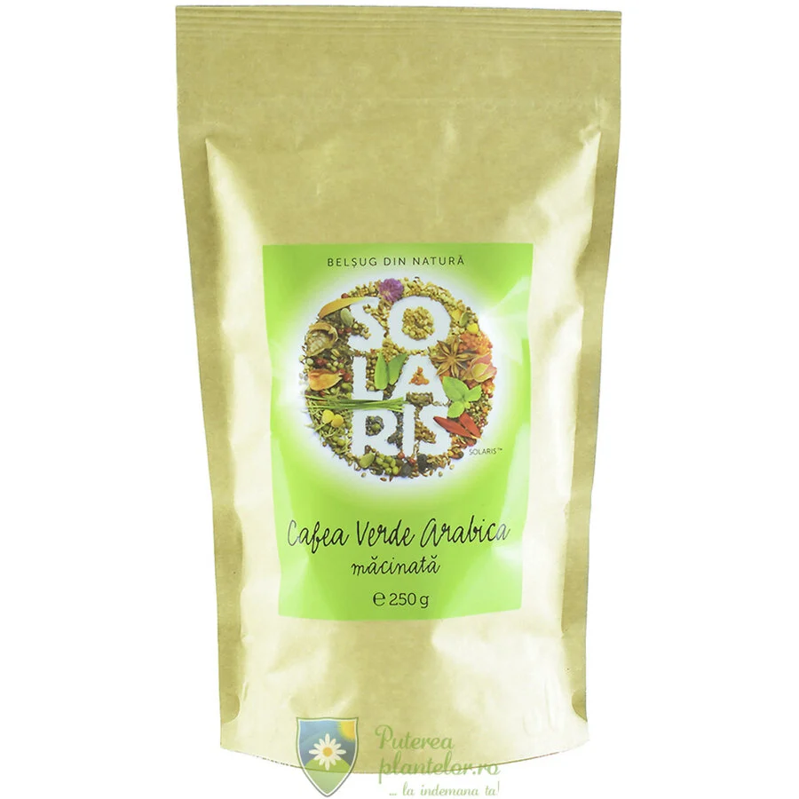 Cafea verde arabica macinata 250 gr