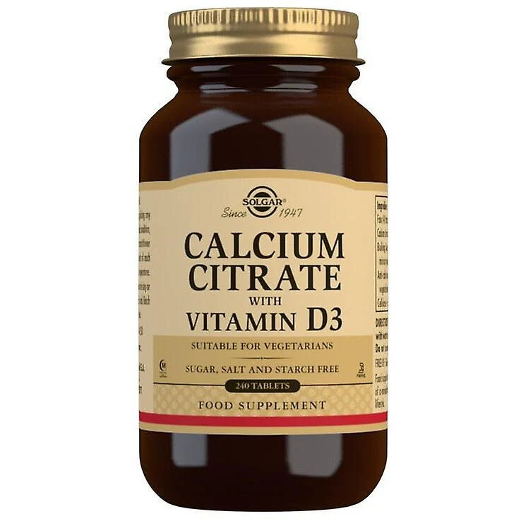 Calcium Citrate 250mg cu D3 (Citrat de Calciu) 60 tablete
