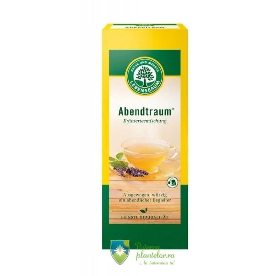 Ceai bio de seara 20 plicuri (30 gr)