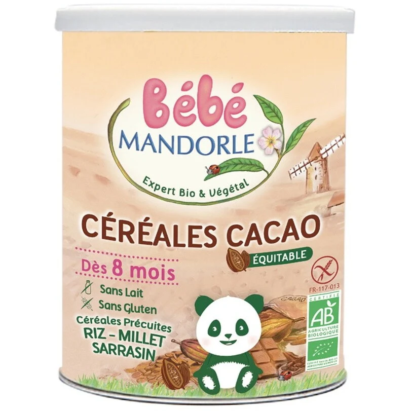 Cereale cu cacao pentru bebeluși - de la 8 luni 400g