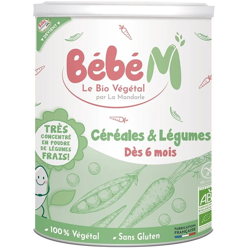 Cereale + legume pentru bebeluși - de la 6 luni 400g