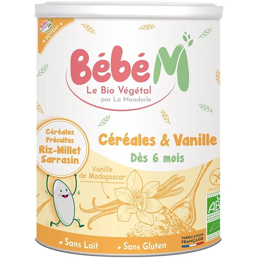 Cereale cu vanilie pentru bebeluși - de la 6 luni 400g