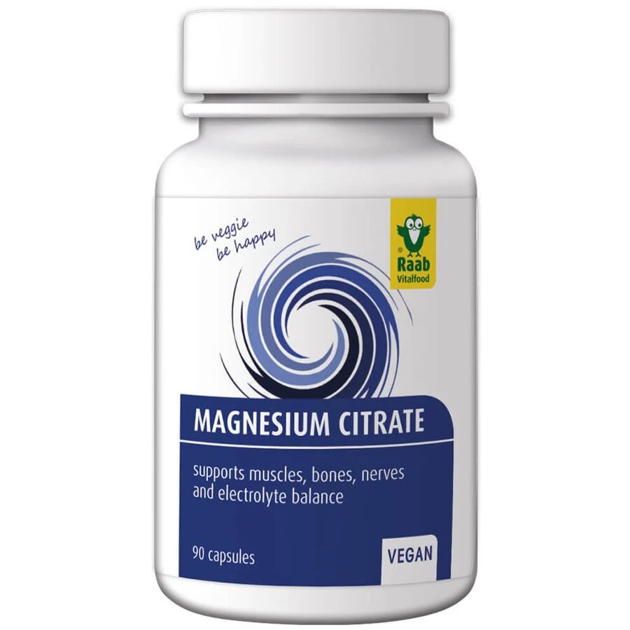 Citrat De Magneziu 600mg, 90 Capsule