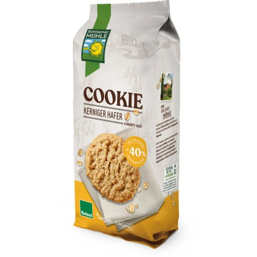 Cookies din ovaz Bio, 175g, Bohlsener Muhle