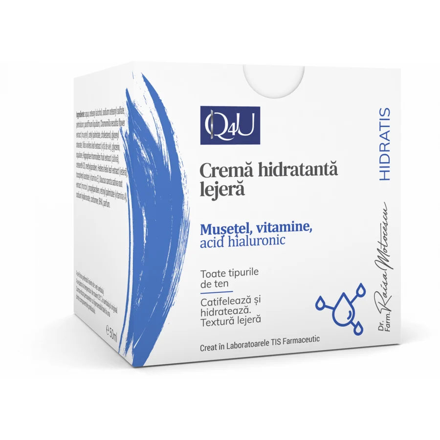Crema hidratanta lejera cu vitamine si musetel 50 ml
