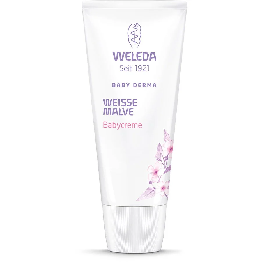Crema cu nalba alba pentru zona scutecului piele hipersensibila 50 ml