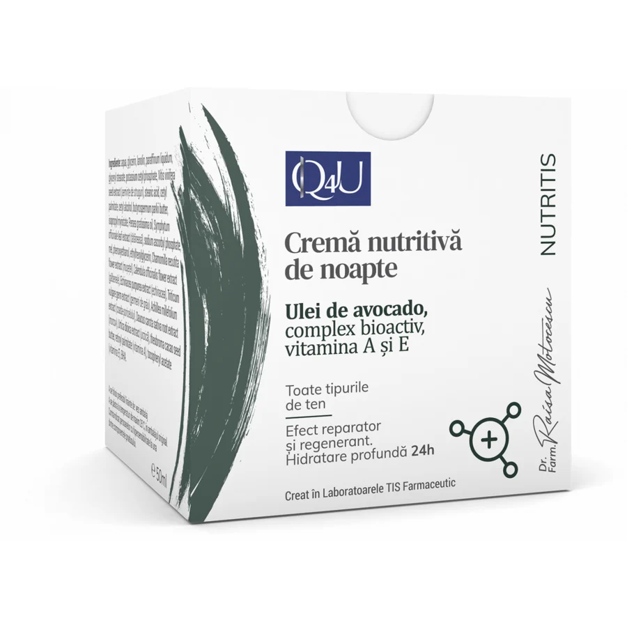 Crema nutritiva de noapte cu ulei de avocado 50 ml