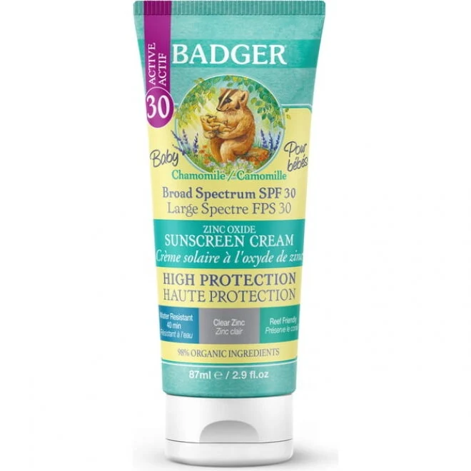 Crema protectie solara SPF30 cu musetel pentru Bebelusi Bio 87 ml